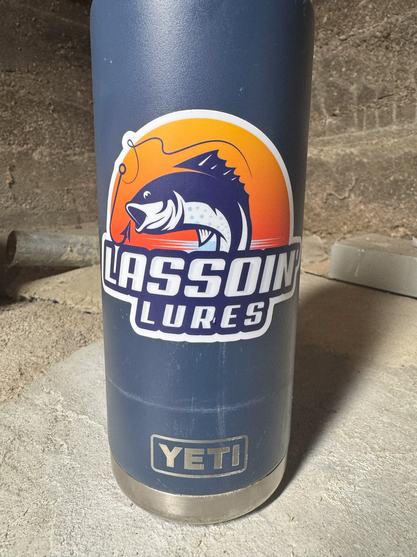 Lassoin' Lures Sticker | 4"x3"