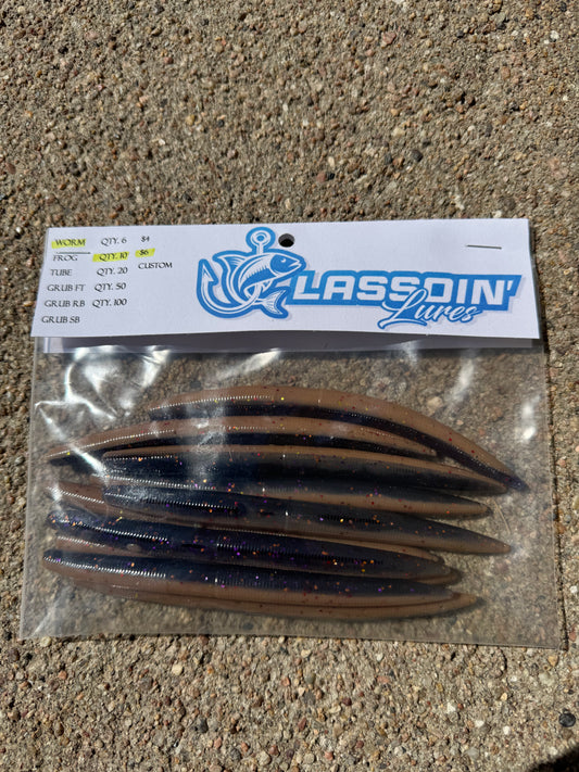 5" Stick Worm | PB+J Laminate