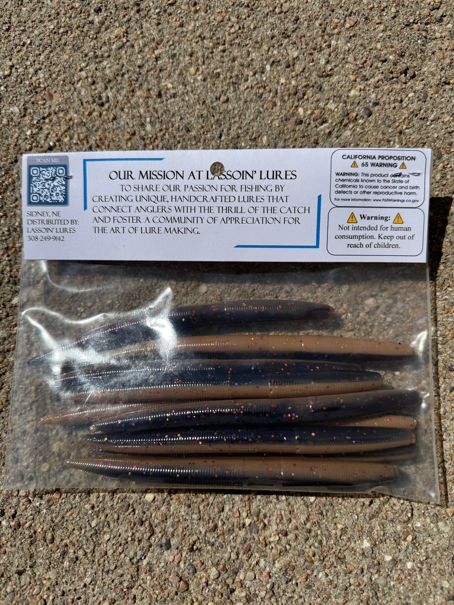 5" Stick Worm | PB+J Laminate